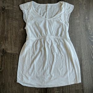 White Motherhood Maternity Top